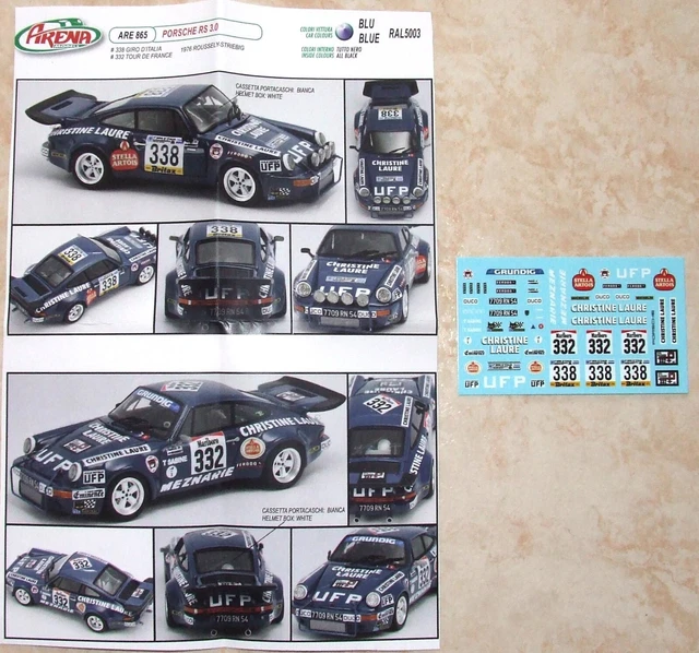 1:24 Franzis 67217-9 Porsche 911 Carrera RS 2.7 - Construisez votre Legend! Kit de 1:24 Franzis 67217-9 Porsche 911 Carrera RS 2.7 - Construisez votre Legend! Kit de