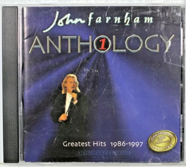 John Farnham ‎– Anthology 1 (Greatest Hits 1986-1997)  - CD Sent Tracked