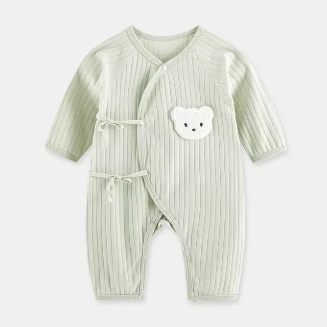 Manches longues Barboteuses d'enfant en coton Pyjama Une-Pièce  Garçons Filles