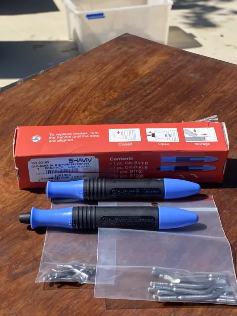 Shaviv 22 Piece Cobalt Deburring Tool SetMade aIn Israel