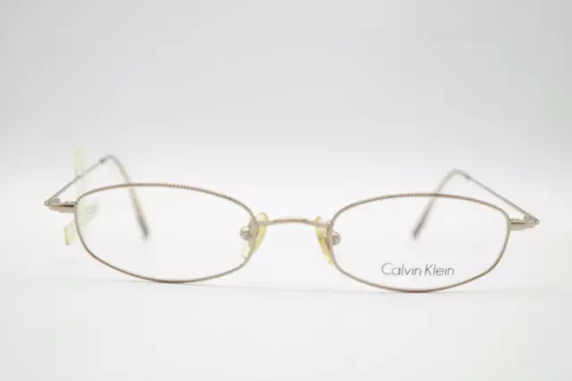 Calvin Klein 194 533 Oro Ovale Occhiali Montatura Occhiali Nuovo