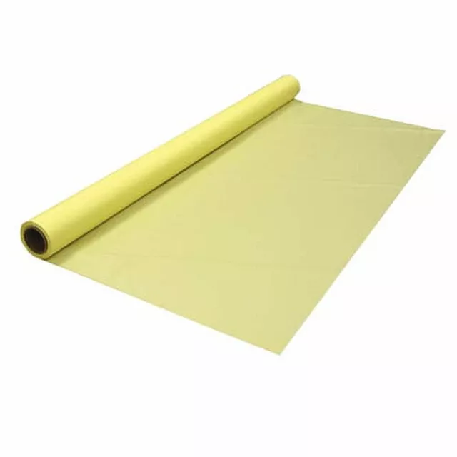 Party Essentials 40in. x 100ft. HD Plastic Banquet Roll-Yellow