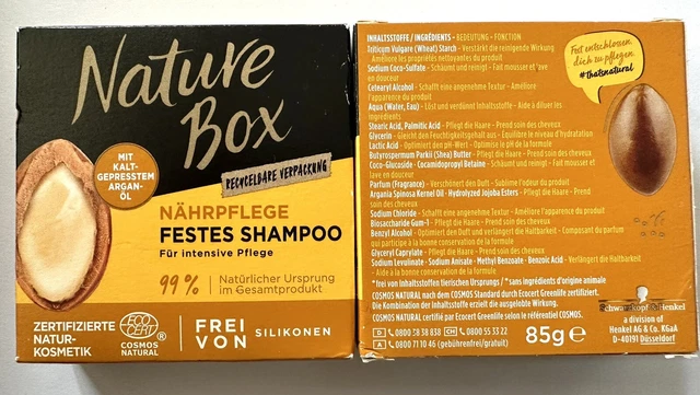 Nature Box festes Shampoo intensive Pflege 85 g