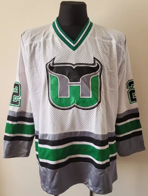 Hartford Whalers Hockey jersey #2 Rick Ley size Large