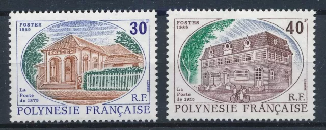 [BIN14162] French Polynesia 1988 Architecture good set of stamps very fine MNH