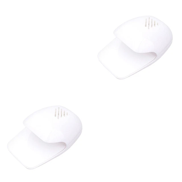 2 piezas Mini ventilador de uñas secador de uñas tipo táctil profesional secador de uñas potentes