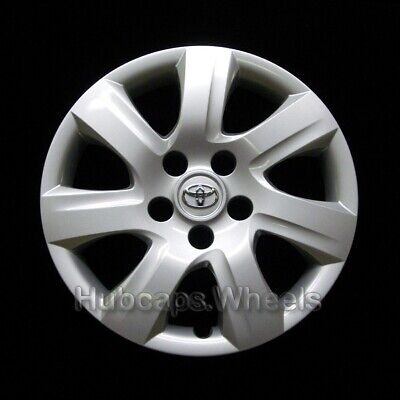 Hubcap for Toyota Camry 2010-2011 - Factory Silver 16-in OEM Camry Hubcap 61155