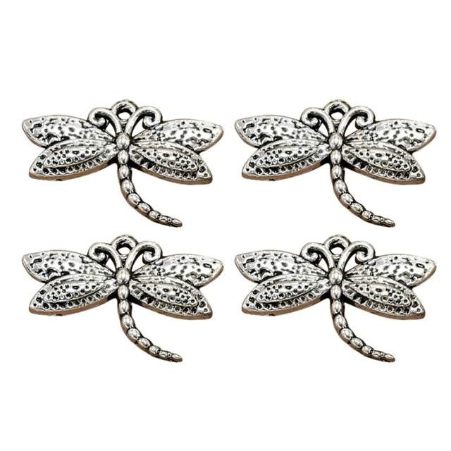 20 Stück Legierung Mode Libelle Anhänger Charms DIY Schmuck Herstellung Zubehör