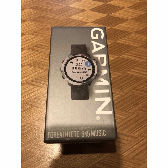 GARMIN FOREATHLETE 645 Music GPS Running Watch Unused $639.36