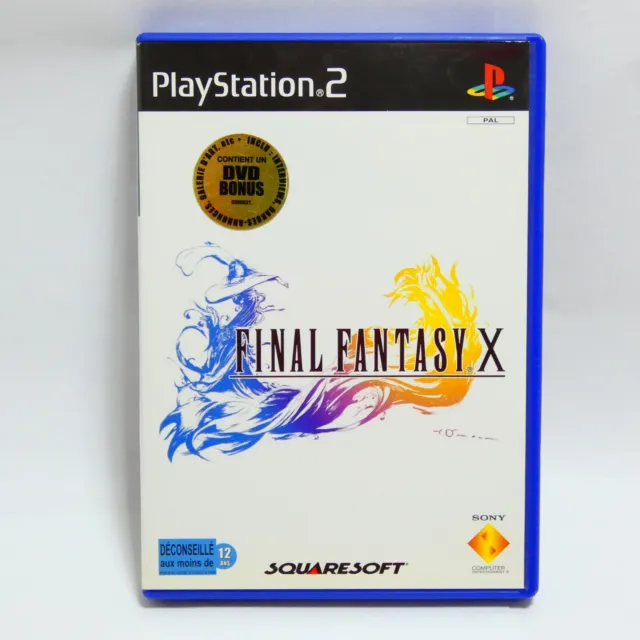 Final Fantasy X Square Soft Jeu Ps2 Complet Dvd Notice Console Playstation 2 Fra