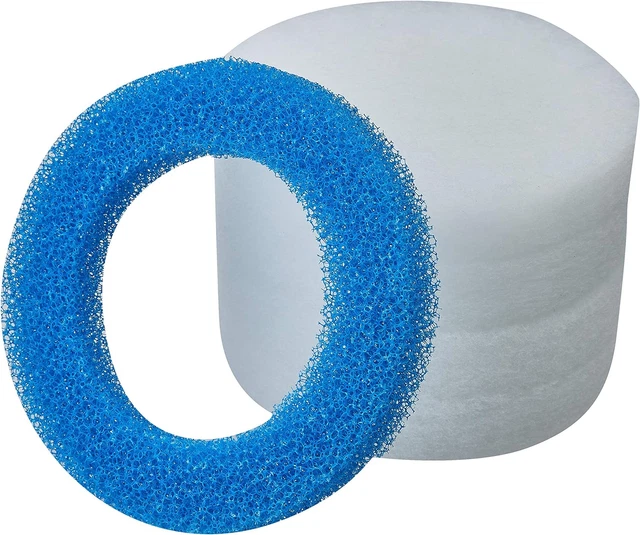 EHEIM Filter Pad Set for Ecco Pro Easy Series, 1 Coarse and 4 Fine Filters,Blue,