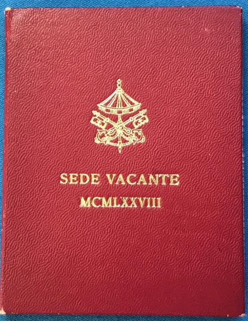 Vaticano Moneta 500 Lire 1978 Sede Vacante In Argento Con Astuccio