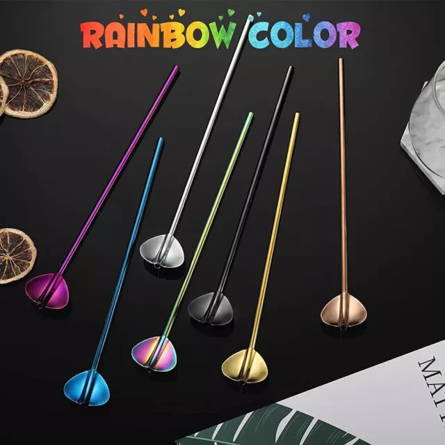 Cannucce in acciaio inox vetro cannucce cocktail riutilizzabili con spazzola DE