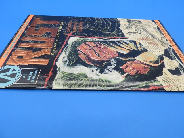 1992 Adventure Comics Rust 1St Cameo Spawn Foil Cover 7.5 Key Rare ! 3