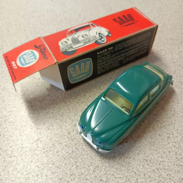 Tekno  Saab 96  Mint Boxed 287 Very Rare Green .