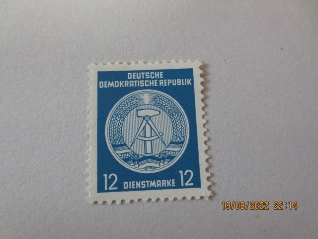 DDR Dienst MiNr 20xI XII besseres Wasserzeichen postfrisch
