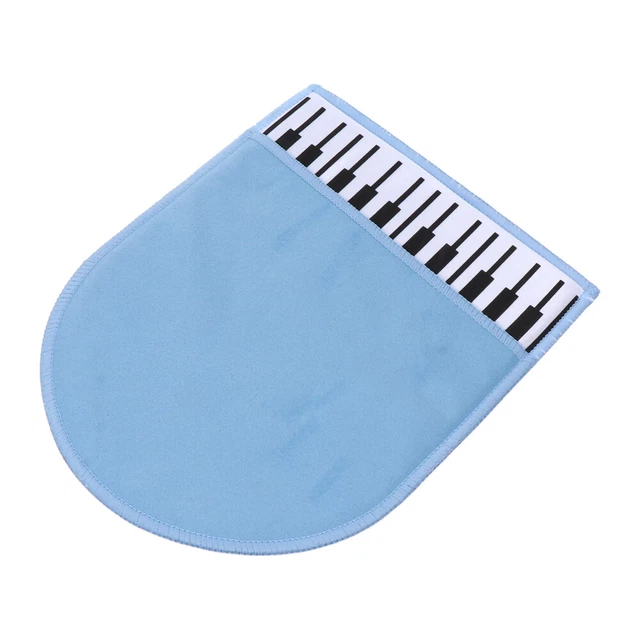 2 Pcs Piano Glove Cleaning Wipes Reusable Microfiber Cloth Trumpet