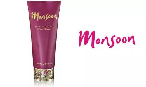 Monsoon " pour Femme " Luxurious Bain Et Douche Crème ml.200 Vintage Et Rare