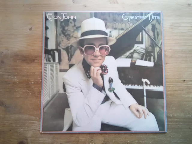 Elton John Greatest Hits Very Good Vinyl LP Record Album DJLPH442