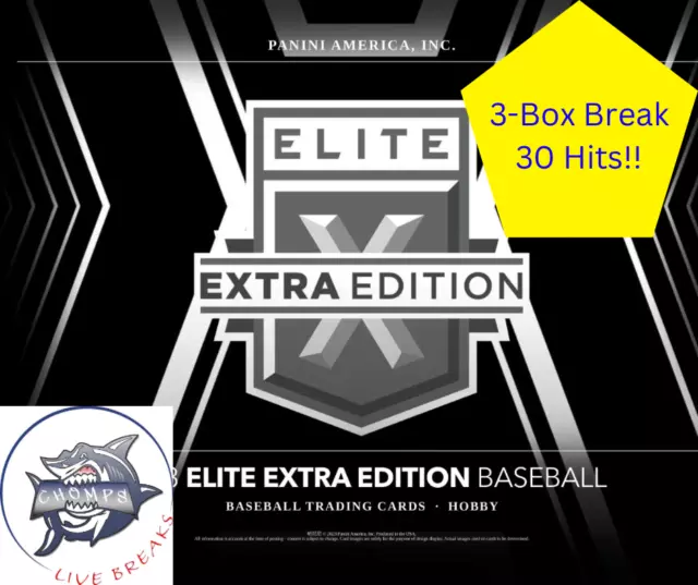 MILWAUKEE BREWERS 2023 Panini Elite Extra Edition 3-Box Break #9