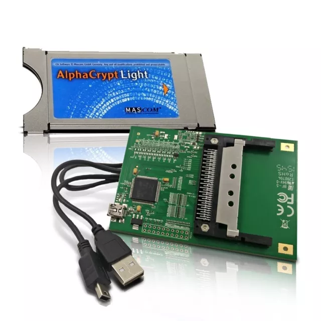 Module AlphaCrypt Light CI vers. R2.2 + programmeur HMP USB-CI pour module alphacrypt