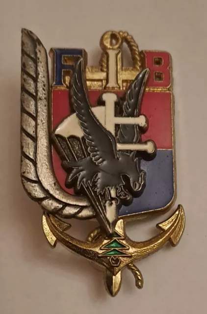 insigne militaire parachutiste 3ème RPIMa FIB Liban
