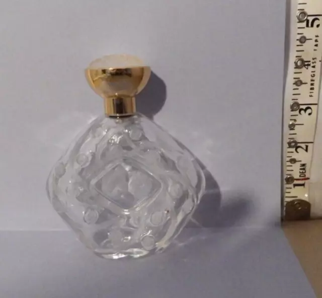 Lalique Glass Perfume Bottle Le Baiser 50 Mls Empty
