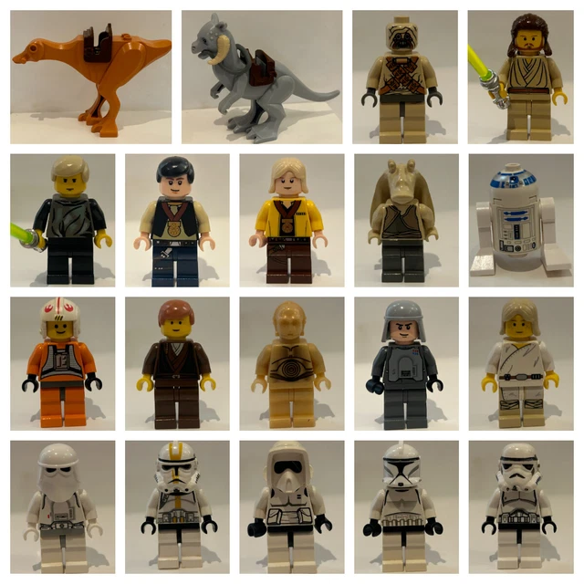 List of all lego sales star wars minifigures