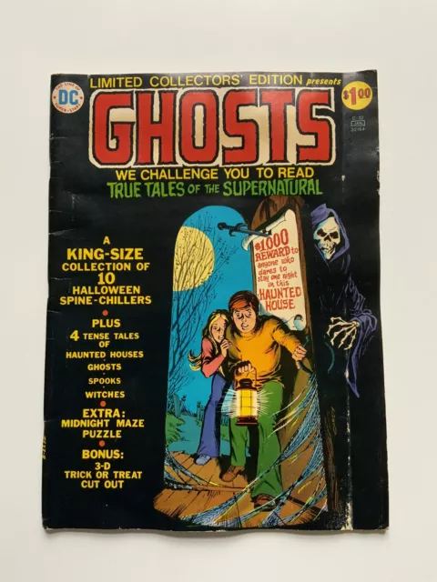 Limited Collectors Edition Presents Ghosts C-32 - Scarce DC Treasury GD/VG