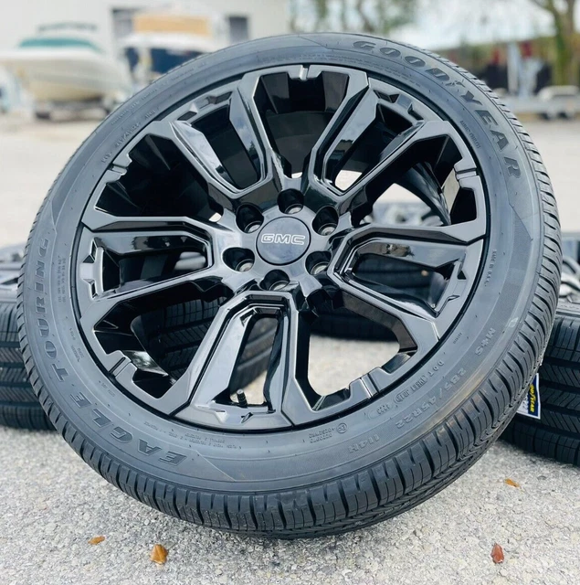 NEW 2024 GMC Sierra Yukon Denali Wheels Rims Tires Chevy Silverado