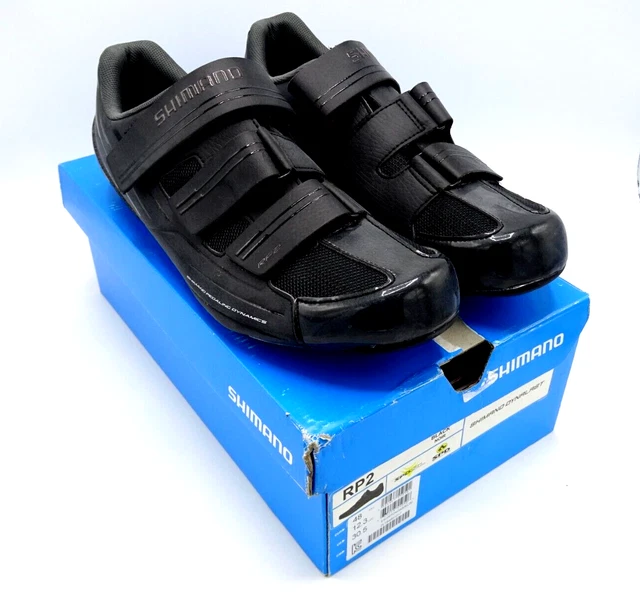 Shimano RP2 SPD-SL Road Bike Shoe - RP-200 - Black - Size 48 - 30.5cm - SH-23-S3