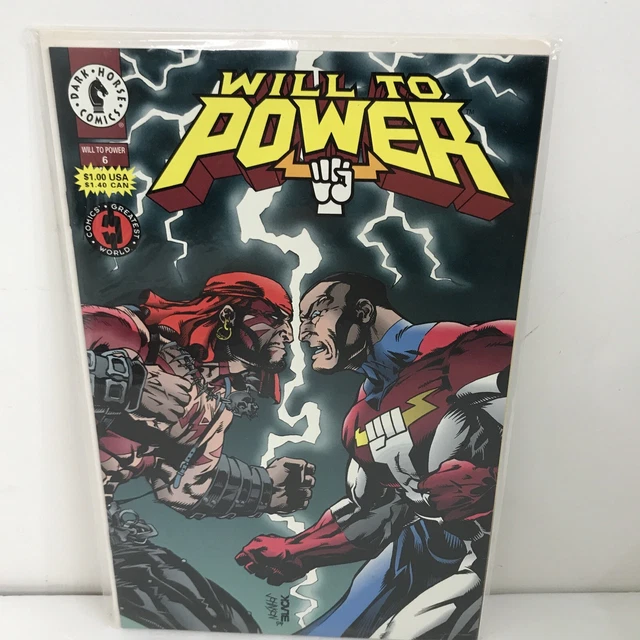 WILL TO POWER 3 4 6 7 8 9 10 11 12 Jerry Prosser Comic Lot Dark Horse 1994 4