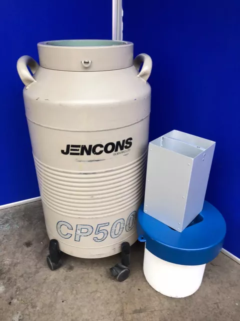 Taylor-Wharton Jencons Model CP500 Dewar Liquid Nitrogen Tank Cryogenic