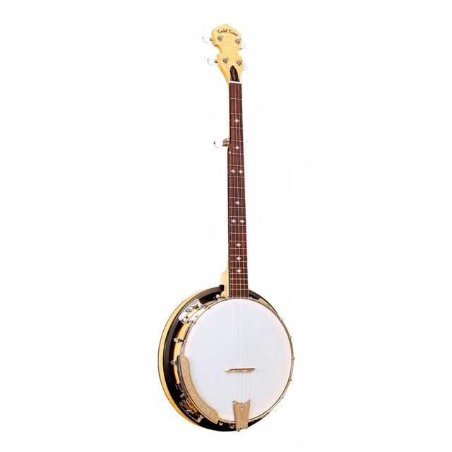 Goldtone CC-100RW - Banjo Cripple Creek 5 cordes avec résonateur et large touche