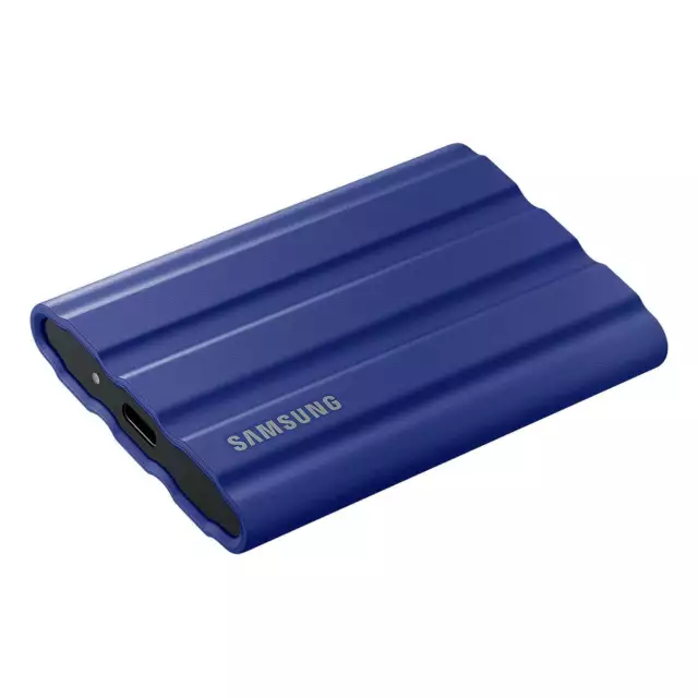 Samsung SSD Externe T7 Shield 1To Bleu | Disque USB 3.1 portable ultra-résistant 2