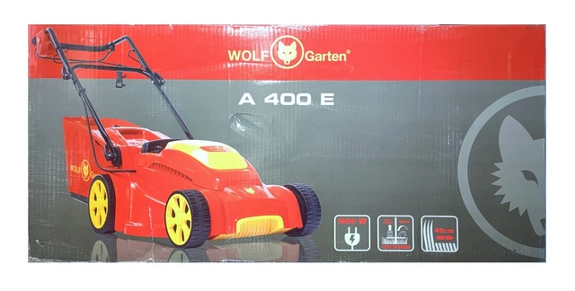 WOLFGARTEN ELEKTRORASENMÄHER A 400 E Netzmäher 40cm Schnittbreite