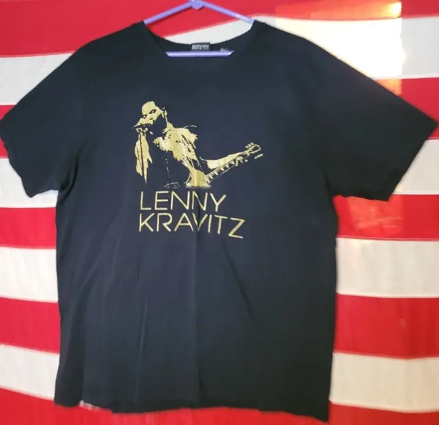 Lenny Kravitz  2005 Electric Church Tour Shirt Xl Extra Large Black Concert Rare