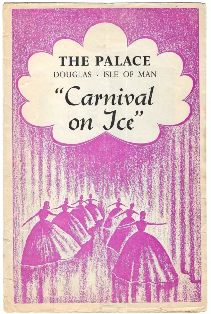 The Palace Douglas Isle Of Man Programme Carnival On Ice Marion Davies 1930s