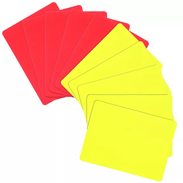 40 Pcs Standard Referee Cards for Boyfriend Volleyball