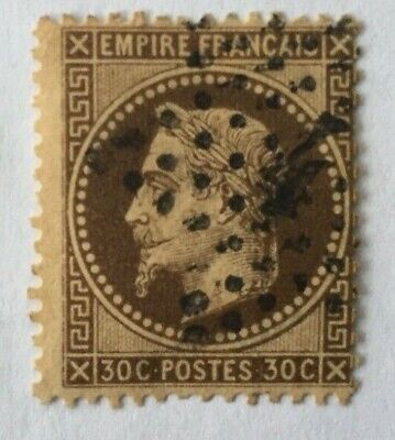 FRANCE napoleon 1867  N°31 40 centimes orange GC TTB 