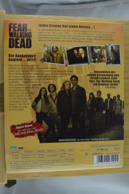 Fear the Walking Dead - Die komplette erste Staffel Steelbook -Blu-ray] -Limited