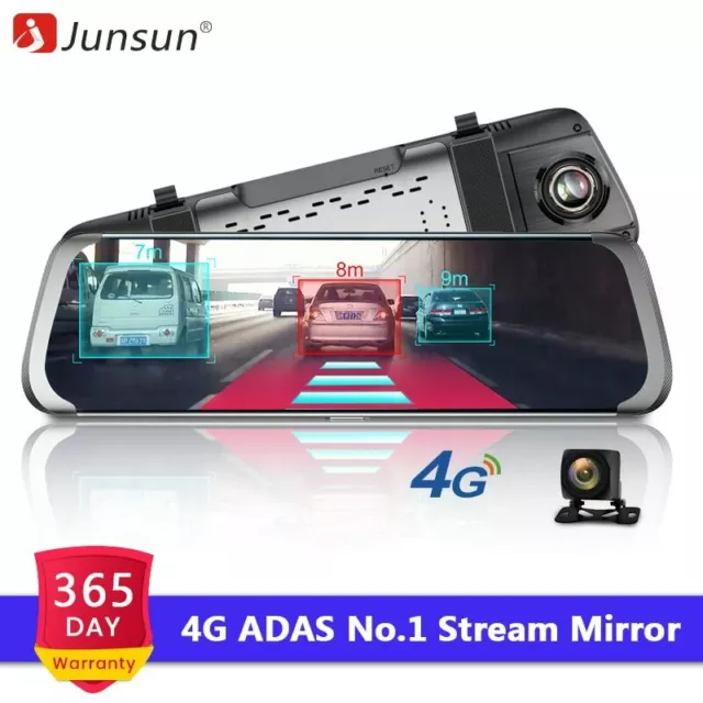 Junsun E31P Car DVR Caméra 4G ADAS 7.80 Android 5.1 Navigateur