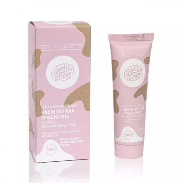 Bodyboom By Bielenda Crème Hydratante Légère Pour Les Mains Et Les Ongles