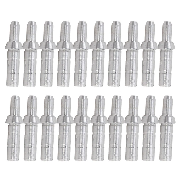 6 Encoches Lumineuses Pour Flèches De Tir à L'arc - Diamètre 6.2mm - Vertes - Piles Incluses