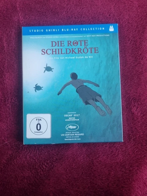 DIE ROTE SCHILDKRÖTE Bluray Neuwertig Studio Ghibli EUR 19,99