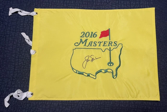 Jack Nicklaus Signed 2016 Masters Flag