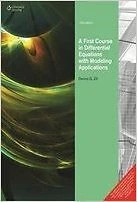 A FIRST COURSE IN DIFFERENTIAL EQUATIONS WITH MODELING By Dennis G Zill **NEW**
