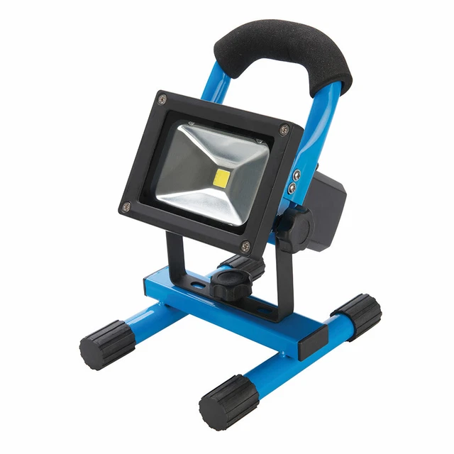 Projecteur De Chantier A Led Cob Sans Fil 10W Rechargeable Prise Usb