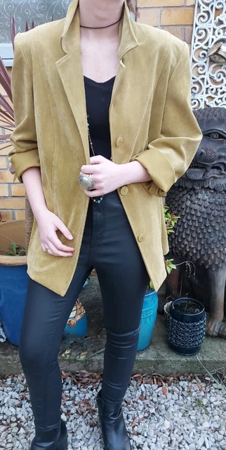 Splendida giacca blazer oversize Oscar B taglia M 10 12 14.