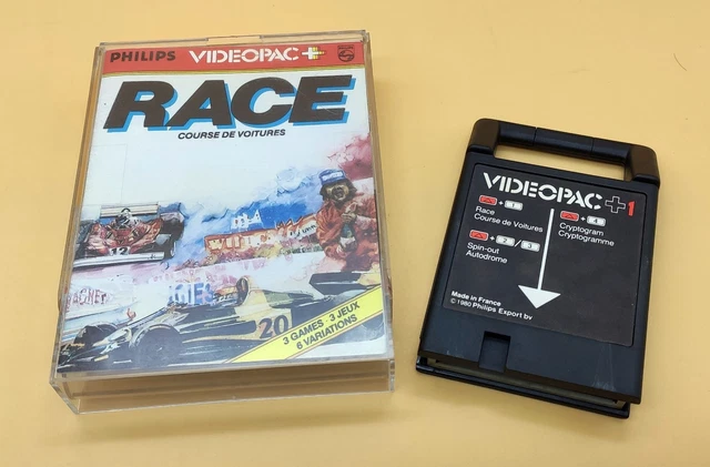 Jeu Videopac N°53 Nightmare Complet Avec Boîtier Et Livret - Testé Fonctionnel
